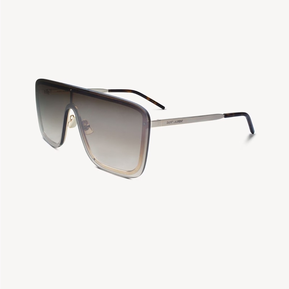 Saint Laurent Sl 364 Sunglasses Brown Gold - Picture 8 of 15